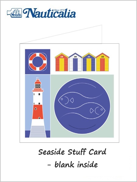 Card - Seaside Stuff greetings card
